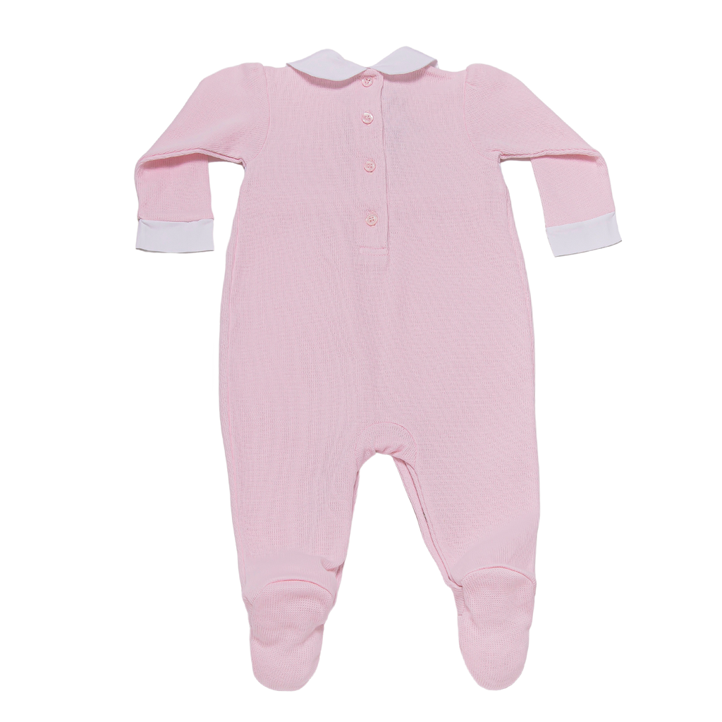 Baby-Girl-Balloon-Bear-Pink-Pima-Pocket-Jumpsuit-by-Kidslik-Mix-open-back